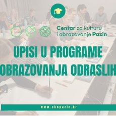 UPISI U OBRAZOVNE PROGRAME SU OTVORENI!