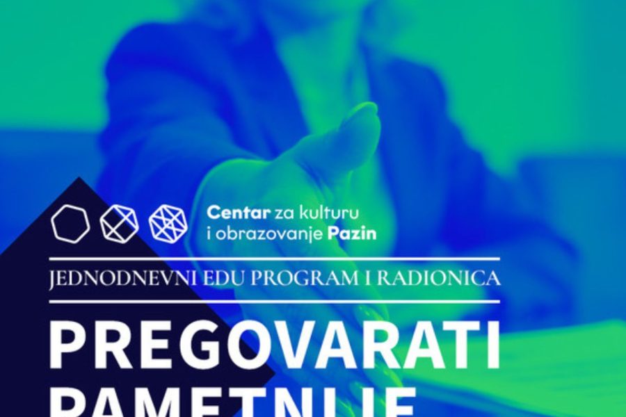 Pregovarati pametnije – jednodnevna edukativna radionica