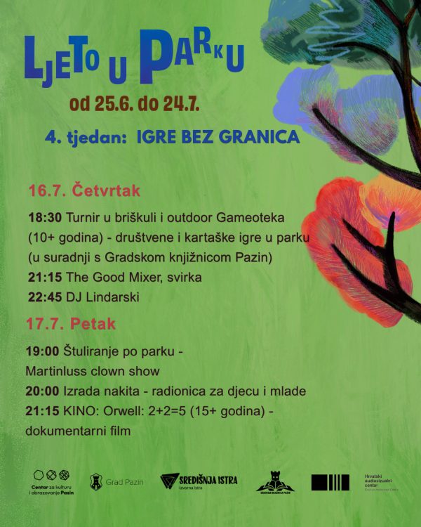 Ljeto u Parku 2026. | 4. tjedan: Igre bez granica