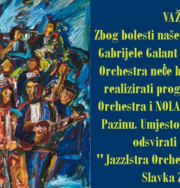 JazzIstra Orchestra svira glazbu Slavka Zlatića