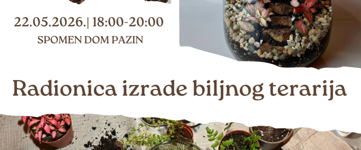 Radionica: Izrada biljnog terarija