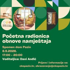 Radionica obnove namještaja – uvodna